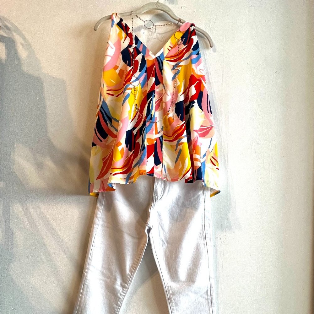 Abstract Colorful Top